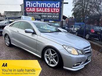 Mercedes E Class 3.0 E350 CDI V6 BlueEfficiency Sport Coupe 2dr Diesel G-Tronic E