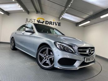 MERCEDES-BENZ C-CLASS 2.0 C200 AMG Line (Premium) Saloon 4dr Petrol G-Tronic+ Euro 6 (