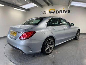 MERCEDES-BENZ C-CLASS 2.0 C200 AMG Line (Premium) Saloon 4dr Petrol G-Tronic+ Euro 6 (