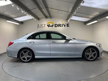 MERCEDES-BENZ C-CLASS 2.0 C200 AMG Line (Premium) Saloon 4dr Petrol G-Tronic+ Euro 6 (