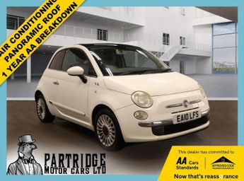 Fiat 500 1.2 Lounge Hatchback 3dr Petrol Manual Euro 5 (s/s) (69 bhp)