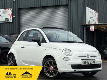 Fiat 500 1.2 Pop Convertible 2dr Petrol Manual Euro 5 (69 bhp)