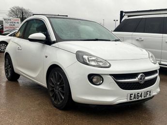 Vauxhall ADAM 1.2 16v GLAM Hatchback 3 Door Petrol Manual White