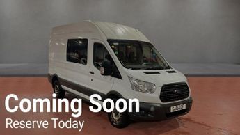 Ford Transit 2.2 TDCi 350 7 SEAT CREW VAN NO VAT L3 H2 Euro 5 (125 ps)