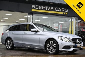 MERCEDES-BENZ C-CLASS 2.0 C200 Sport (Premium) Estate 5dr Petrol 7G-Tronic+ Euro 6 (s/