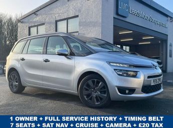 CITROEN GRAND C4 PICASSO 1.6 e-HDi Exclusive MPV 5dr Diesel ETG6 Euro 5 (s/s) (115 ps)