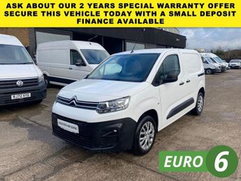Citroen Berlingo 1.5 1000 ENTERPRISE PRO M BLUEHDI 100BHP. AIRCON. SENSORS. 67K M