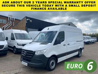 Mercedes Sprinter 2.1 314 CDI L2 H2 MWB H/ROOF 140BHP FACELIFT. RWD.  REVERSING CA