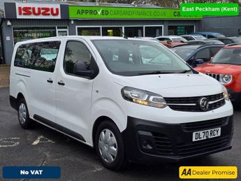 Vauxhall Vivaro Life White Euro 6 9-seater with 56,143 miles, 6-Speed Manual, Bluetoo