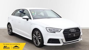 Audi A3 1.5 TFSI CoD S line Sportback 5dr Petrol S Tronic Euro 6 (s/s) (