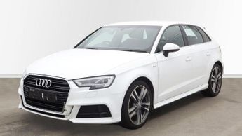 AUDI A3 1.5 TFSI CoD S line Sportback 5dr Petrol S Tronic Euro 6 (s/s) (