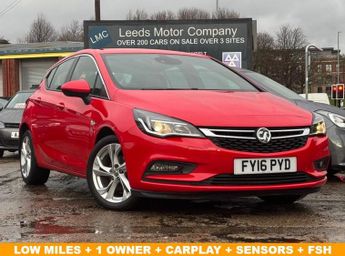 Vauxhall Astra 1.4i Turbo SRi Hatchback 5dr Petrol Manual Euro 6 (150 ps)