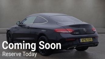 MERCEDES-BENZ C-CLASS 2.0 C300 AMG Line Coupe 2dr Petrol 7G-Tronic+ Euro 6 (s/s) (245 