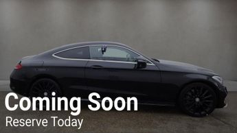 MERCEDES-BENZ C-CLASS 2.0 C300 AMG Line Coupe 2dr Petrol 7G-Tronic+ Euro 6 (s/s) (245 