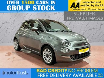 Fiat 500 1.2 Lounge Hatchback 3dr Petrol Manual Euro 6 (s/s) (69 bhp) FUL