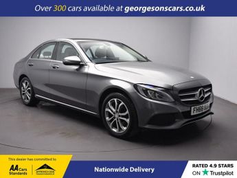 Mercedes C Class 2.0 C200 Sport (Premium) Saloon 4dr Petrol G-Tronic+ Euro 6 (s/s