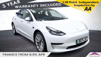 Tesla Model 3 Standard Range Plus Saloon 4dr Electric Auto RWD (241 bhp)
