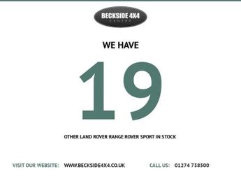 LAND ROVER RANGE ROVER SPORT 3.0 SD V6 HSE Black SUV 5dr Diesel Auto 4WD Euro 5 (255 bhp)