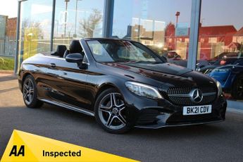 MERCEDES-BENZ C-CLASS 2.0 C220d AMG Line Edition (Premium) Cabriolet 2dr Diesel G-Tron