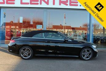 MERCEDES-BENZ C-CLASS 2.0 C220d AMG Line Edition (Premium) Cabriolet 2dr Diesel G-Tron
