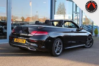 MERCEDES-BENZ C-CLASS 2.0 C220d AMG Line Edition (Premium) Cabriolet 2dr Diesel G-Tron