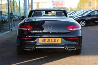 MERCEDES-BENZ C-CLASS 2.0 C220d AMG Line Edition (Premium) Cabriolet 2dr Diesel G-Tron
