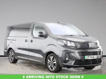 Peugeot Traveller 75kWh Allure Long MPV 5dr Electric Auto LWB (8 Seat, 11kW Charge