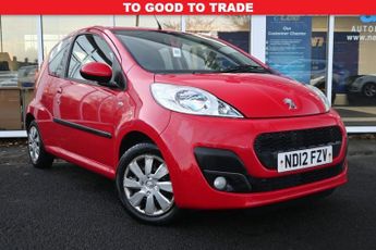 Peugeot 107 1.0 12V Active Hatchback 3dr Petrol Manual Euro 5 (68 ps)
