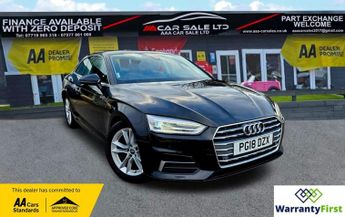Audi A5 2.0 TFSI Sport Coupe 2dr Petrol S Tronic Euro 6 (s/s) (190 ps)
