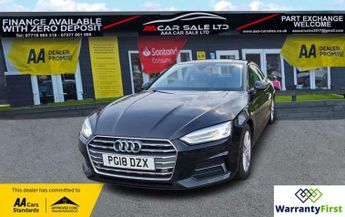 AUDI A5 2.0 TFSI Sport Coupe 2dr Petrol S Tronic Euro 6 (s/s) (190 ps)