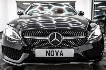 MERCEDES-BENZ C-CLASS 2.1 C220d AMG Line Cabriolet 2dr Diesel G-Tronic+ 4MATIC Euro 6 