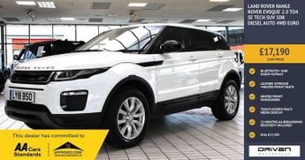 Land Rover Range Rover Evoque 2.0 TD4 SE Tech SUV 5dr Diesel Auto 4WD Euro 6 (s/s) (180 ps)