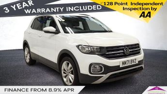 Volkswagen T-Cross 1.0 TSI Active SUV 5dr Petrol DSG Euro 6 (s/s) (110 ps)