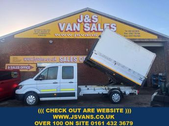 Volkswagen Crafter £13995 + VAT CREW CAB TIPPER LWB  59OOO MLS ONLY 