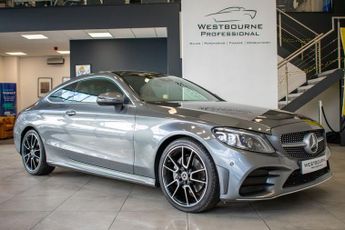 Mercedes C Class 1.5 C200 MHEV AMG Line (Premium) Coupe 2dr Petrol G-Tronic+ Euro