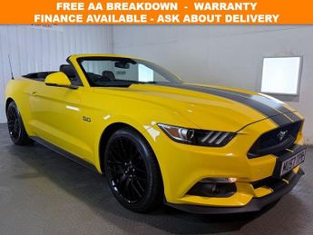 FORD MUSTANG 5.0 V8 GT Convertible 2dr Petrol SelShift Euro 6 (416 bhp)