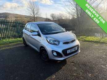 KIA PICANTO 1.0 1 Air Hatchback 5dr Petrol Manual Euro 5 (68 bhp)