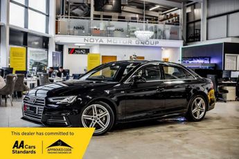 Audi A4 3.0 TDI V6 S line Saloon 4dr Diesel S Tronic quattro Euro 6 (s/s