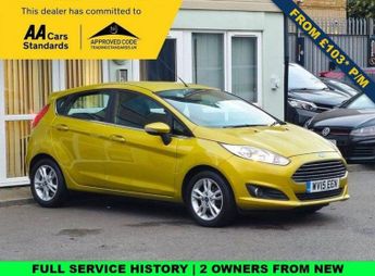 Ford Fiesta 1.0T EcoBoost Zetec Hatchback 5dr Petrol Manual Euro 5 (s/s) (10