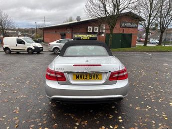 MERCEDES-BENZ E-CLASS 2.1 E220 CDI BlueEfficiency Sport Cabriolet 2dr Diesel G-Tronic+