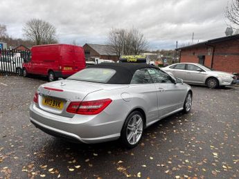 MERCEDES-BENZ E-CLASS 2.1 E220 CDI BlueEfficiency Sport Cabriolet 2dr Diesel G-Tronic+