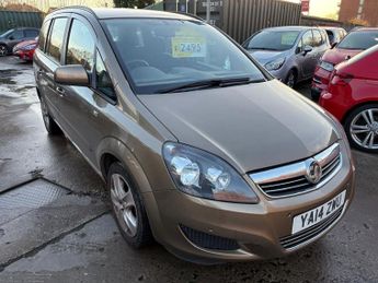 Vauxhall Zafira 1.8 16V Exclusiv MPV 5dr Petrol Manual Euro 5 (SNav) (140 ps)