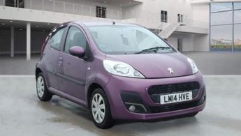 Peugeot 107 1.0 12V Active Hatchback 5dr Petrol Manual Euro 5 (68 ps)