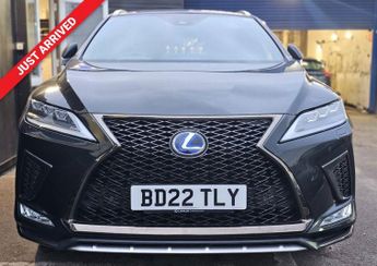 Lexus RX AUTOMATIC 3.5 450h V6 F Sport SUV 5dr Petrol Hybrid E-CVT 4WD Eu