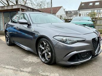 Alfa Romeo Giulia 2.9 V6 Bi-Turbo Quadrifoglio Saloon 4dr Petrol Auto Euro 6 (s/s)