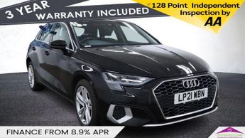Audi A3 1.4 TFSIe 40 Sport Sportback 5dr Petrol Plug-in Hybrid S Tronic 