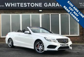 Mercedes E Class 3.0 E350d V6 BlueTEC AMG Line Cabriolet 2dr Diesel G-Tronic+ Eur