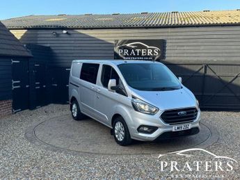 Ford Transit 2.0 300 EcoBlue Limited Crew Van Double Cab 5dr Diesel Auto L1 H