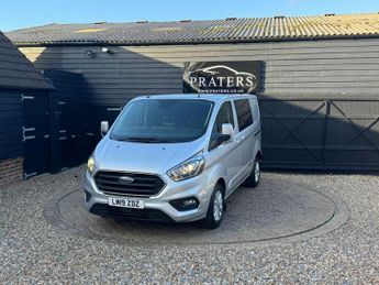 FORD TRANSIT CUSTOM 2.0 300 EcoBlue Limited Crew Van Double Cab 5dr Diesel Auto L1 H