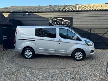 FORD TRANSIT CUSTOM 2.0 300 EcoBlue Limited Crew Van Double Cab 5dr Diesel Auto L1 H